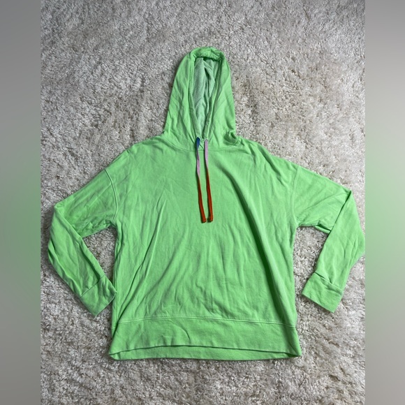 Sundry Green Hoodie Sweatshirt Size 1 - Picture 2 of 6